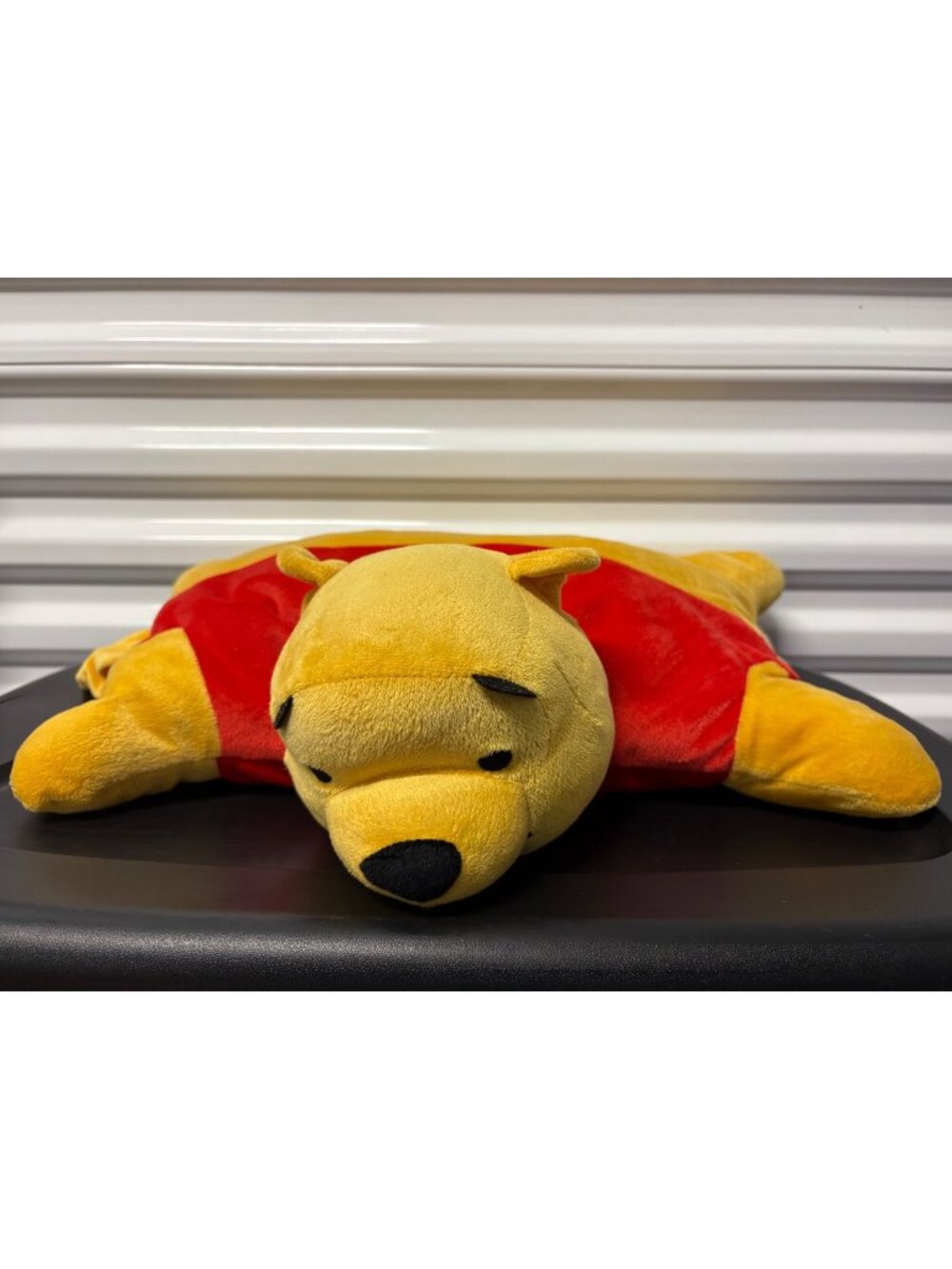 Disney Winnie The Pooh Plush Pillow Buddy Yellow & Red Soft Cuddly Toy 20"